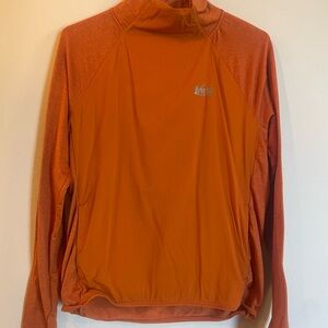 REI Women's Vibrant Orange long sleeve